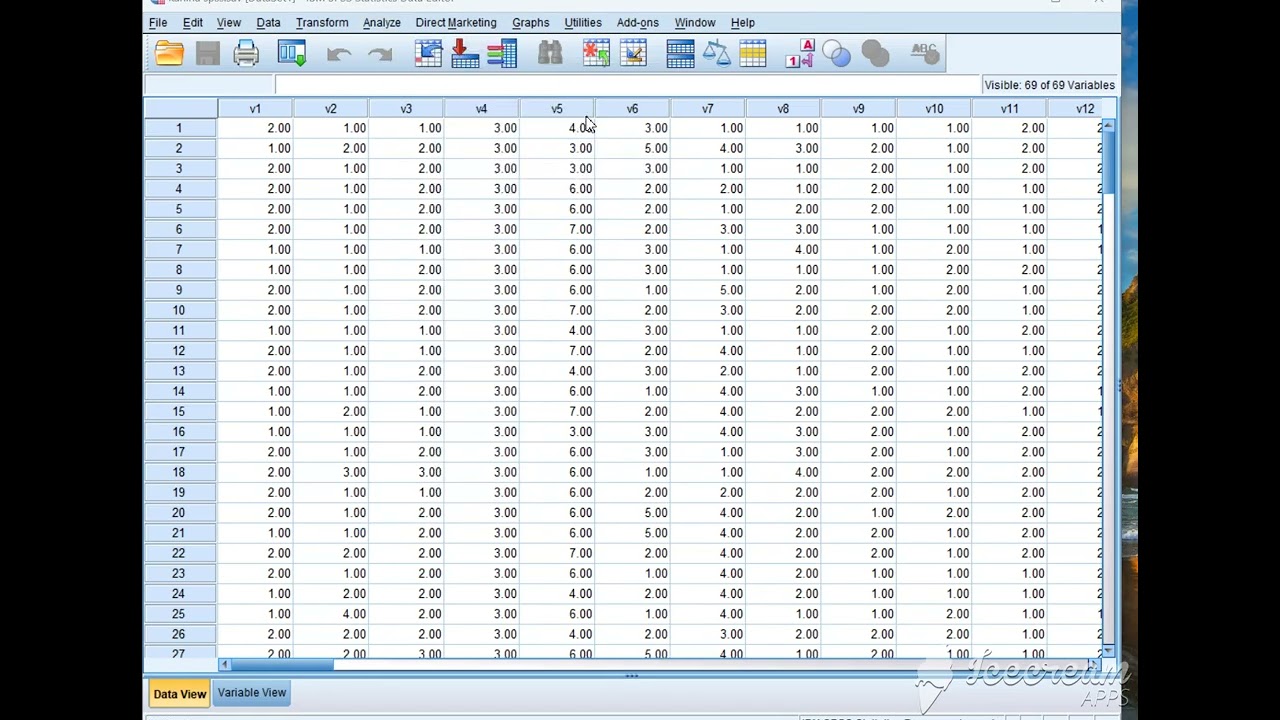 اختبار التوزيع الطبيعي ( Test of Normality) في برنامج Spss
