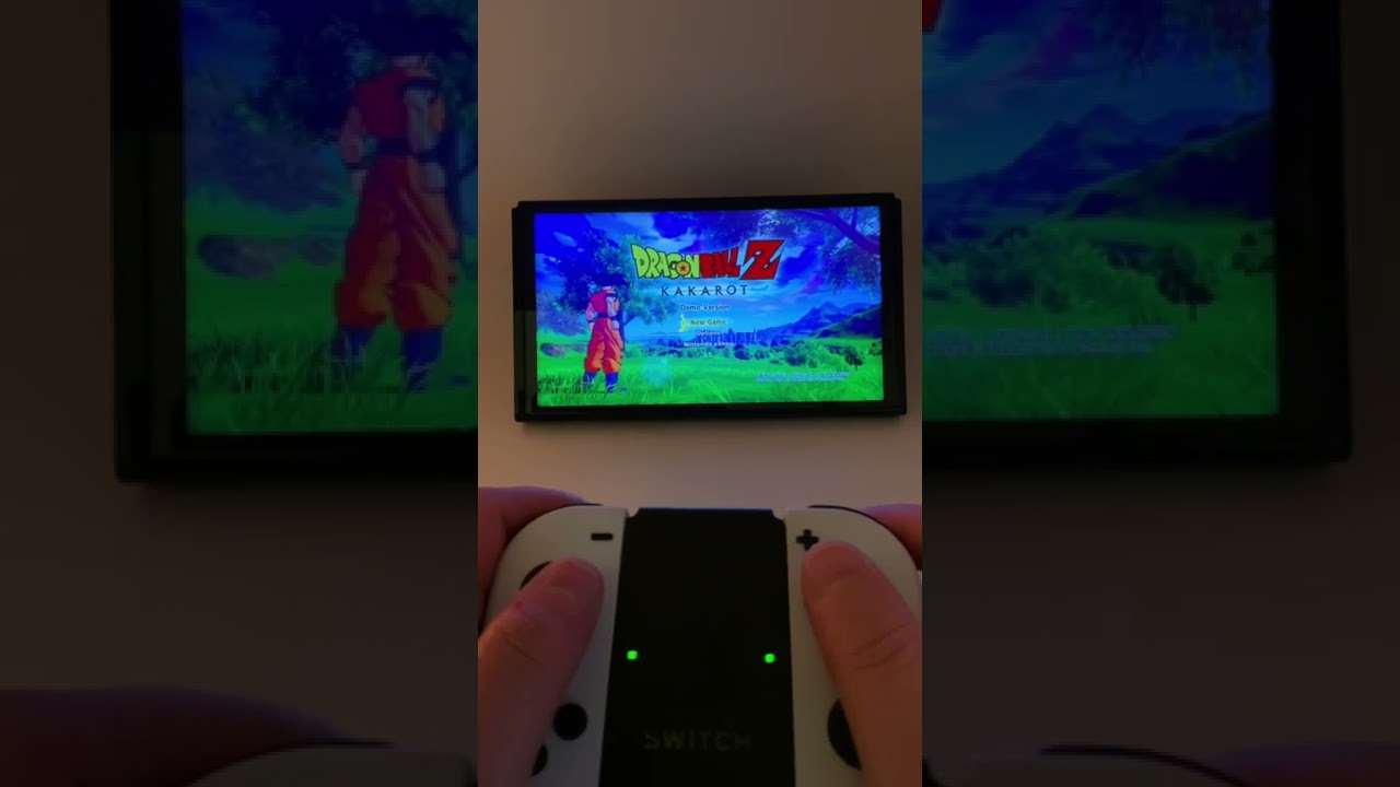 Dragon Ball Z: Kakarot Nintendo Switch OLED Gameplay