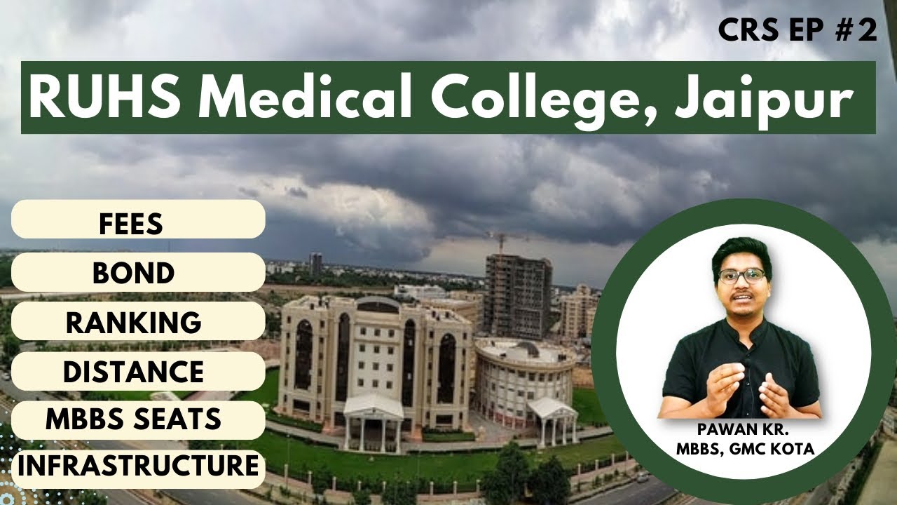 RUHS medical college, jaipur Review, CRS EP #2, RUHS CMS || Dr Counsellor Neet