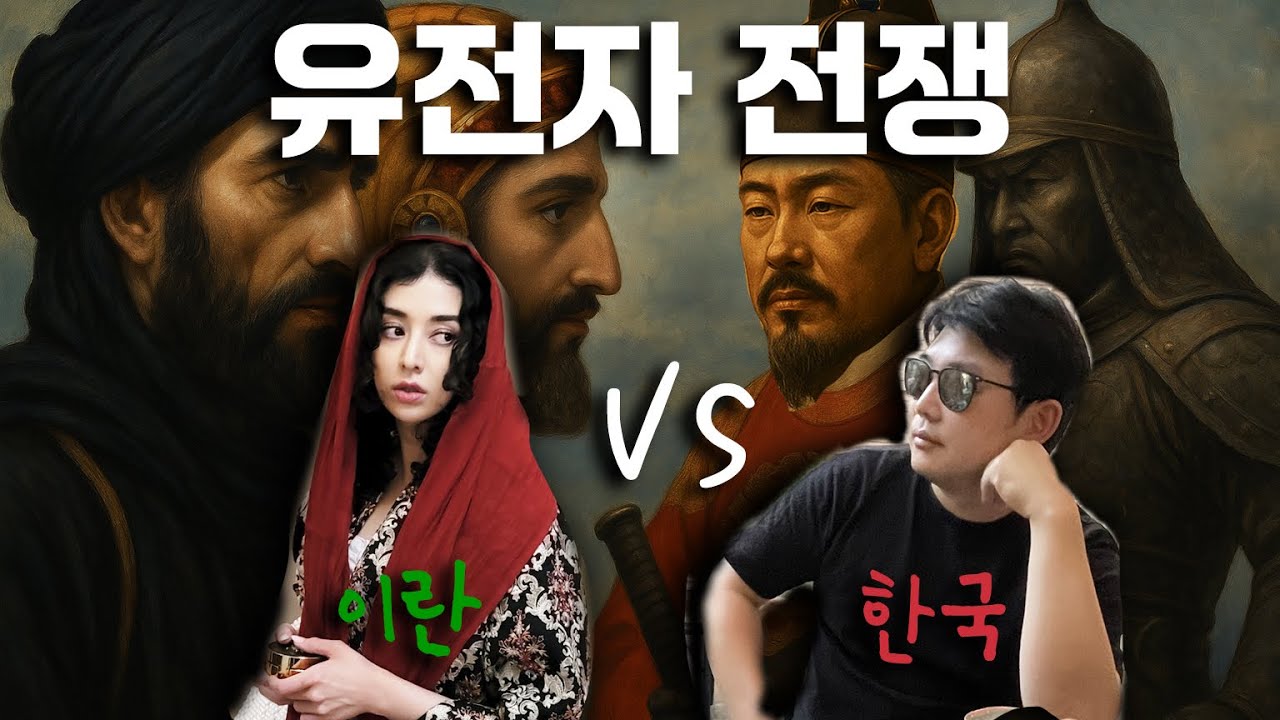 곱슬머리 검댕 눈썹 체취 이란 여친 vs 무색 무취 무덤덤 토종 한국인, 커플 유전자 충돌 실화? (genetic warfare)