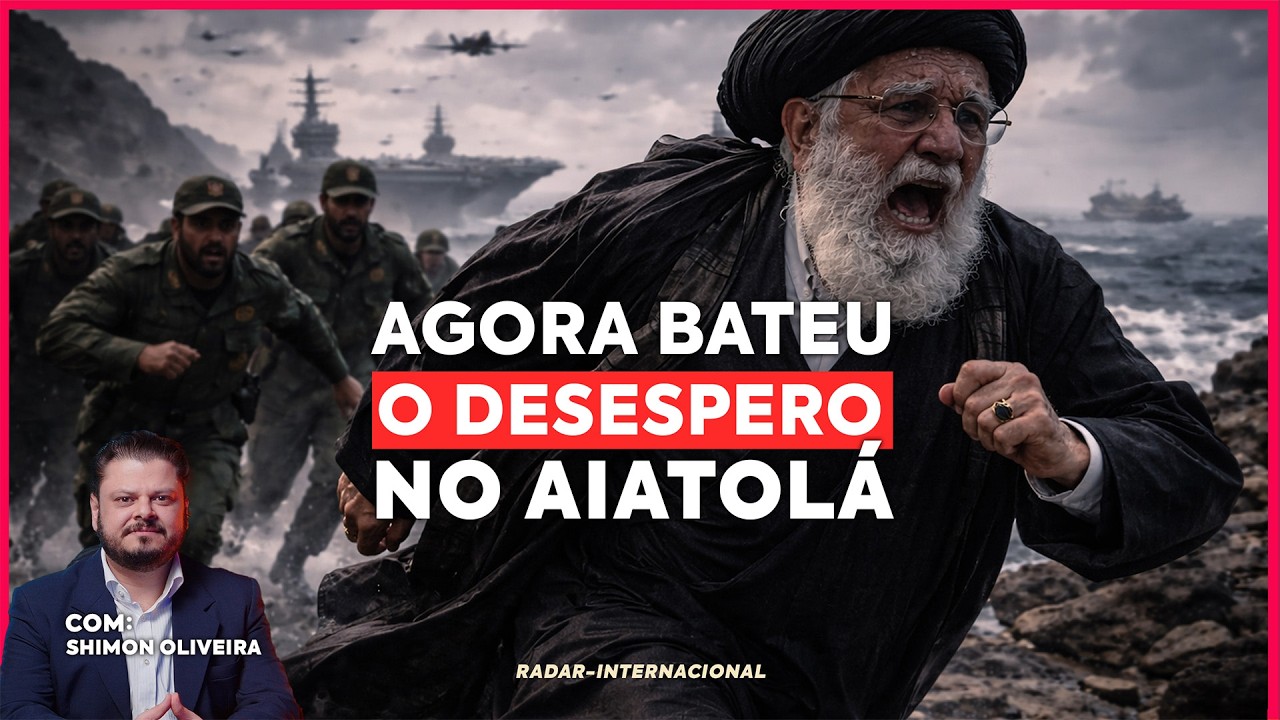 O IRÃ TREMEU - UM TERÇO do PODER AMERICANO ESTÁ no ORIENTE MÉDIO pronto PARA o ATAQUE