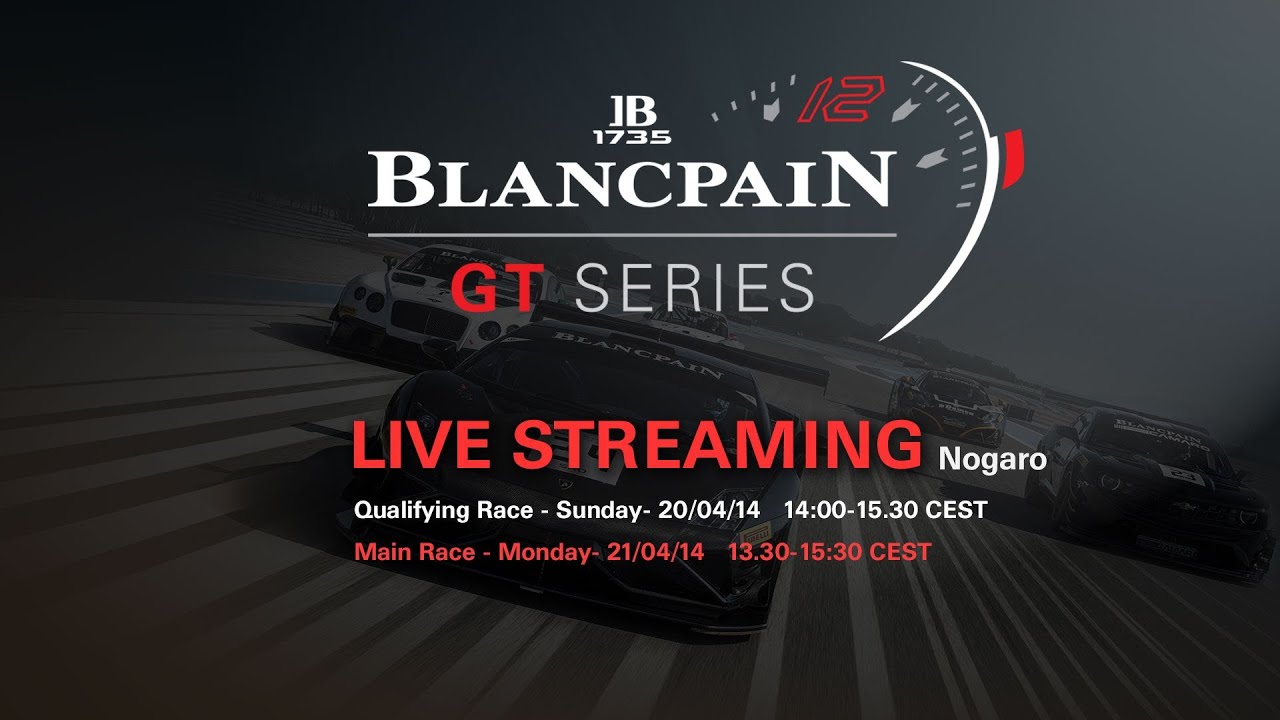 Blancpain Sprint Series - Nogaro - Main Race - Live Stream
