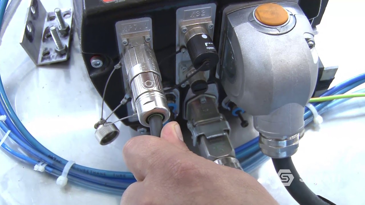 #SENATI Escuela de Electrotecnia: Verificación de conexiones del robot Kuka SIXX AGILUS