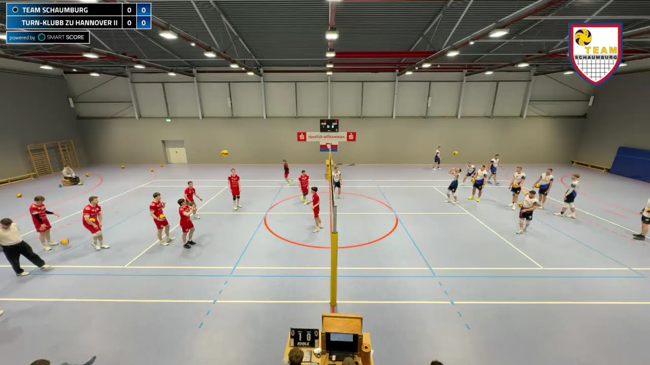 Volleyball Verbandsliga Herren Team Schaumburg vs  TK Hannover II 08.03.2026