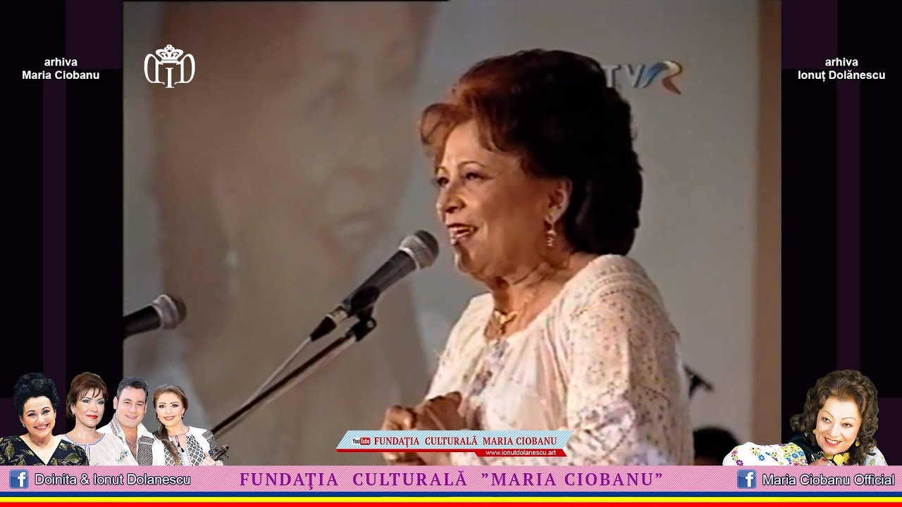Maria Ciobanu I LIVE I Eu de când mă știu pe lume