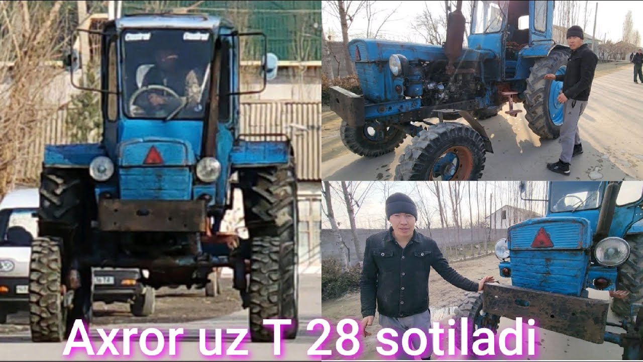Traktor texnikalar bozori T 28 Tractor sotiladi