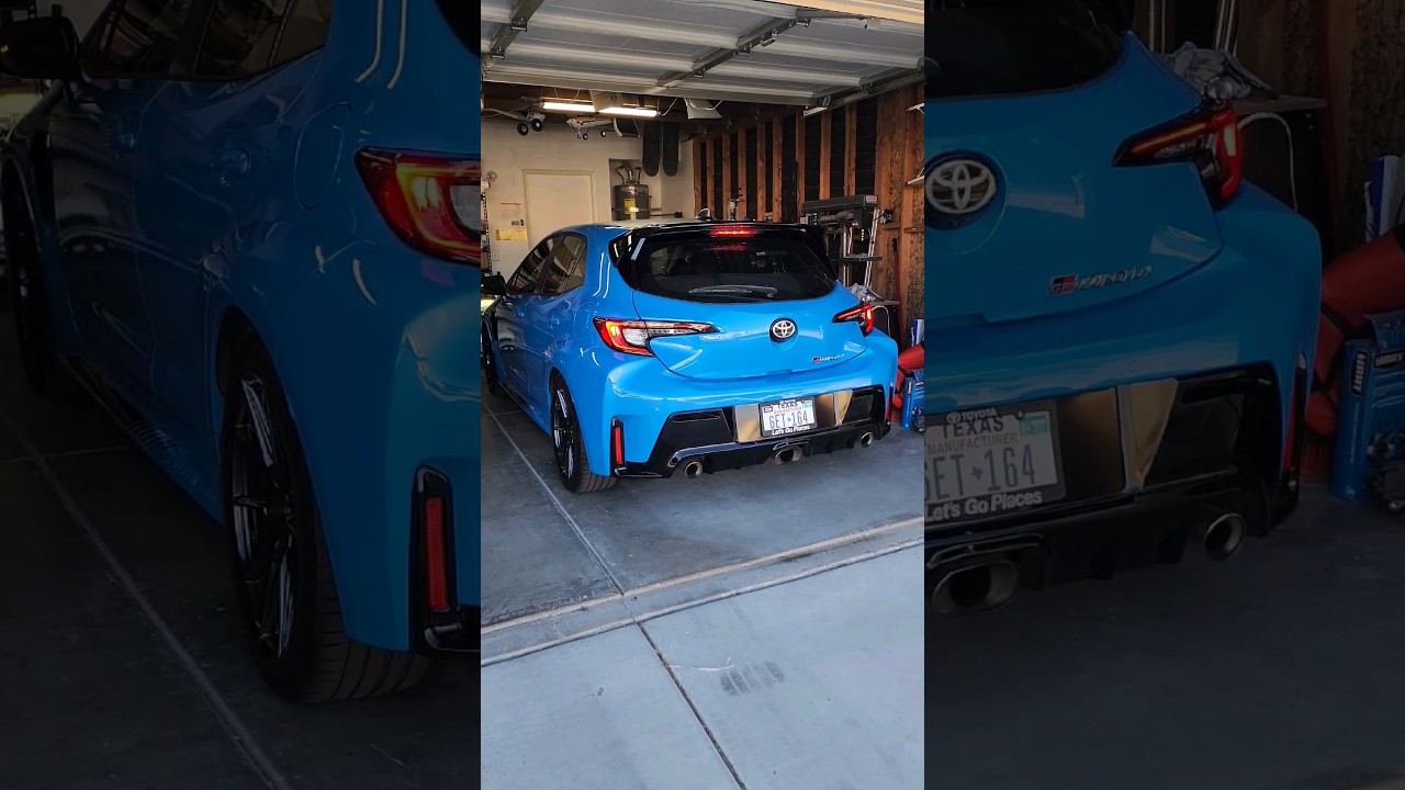 GR Corolla real world fuel economy test! #toyota #grcorolla #cars