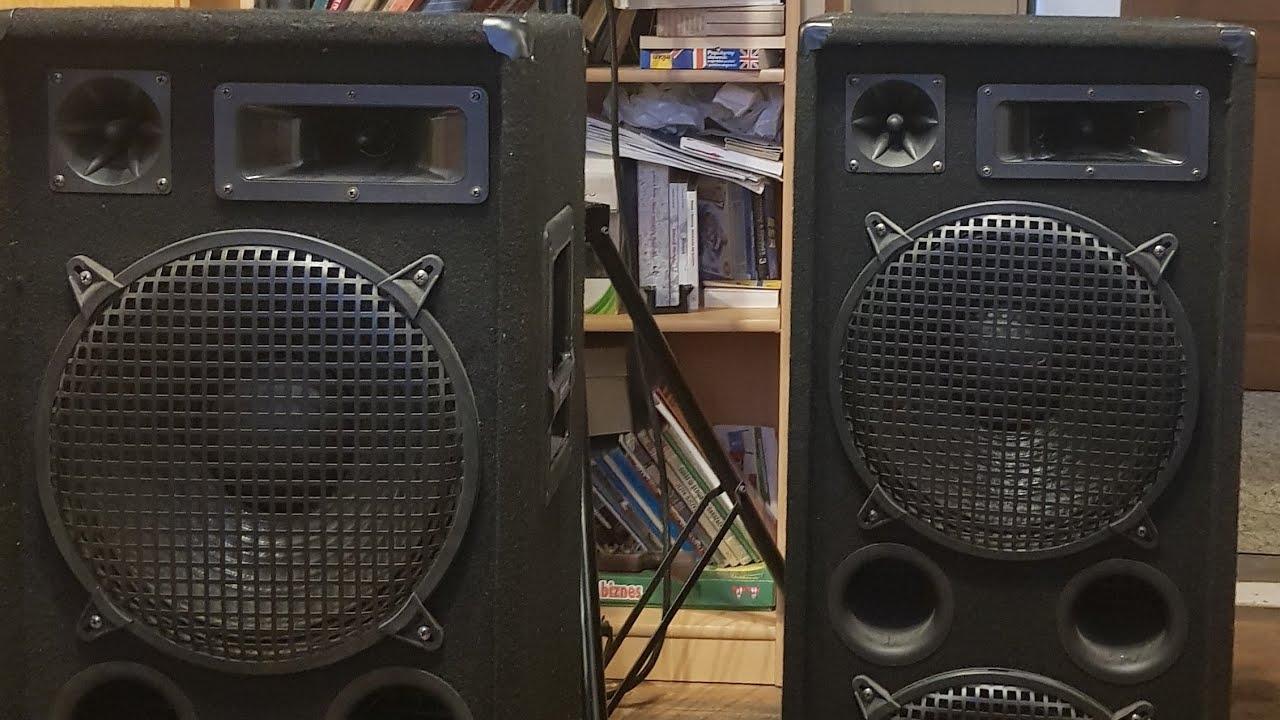 Bass I love you Omnitronic dx2222 bass test speaker pa
