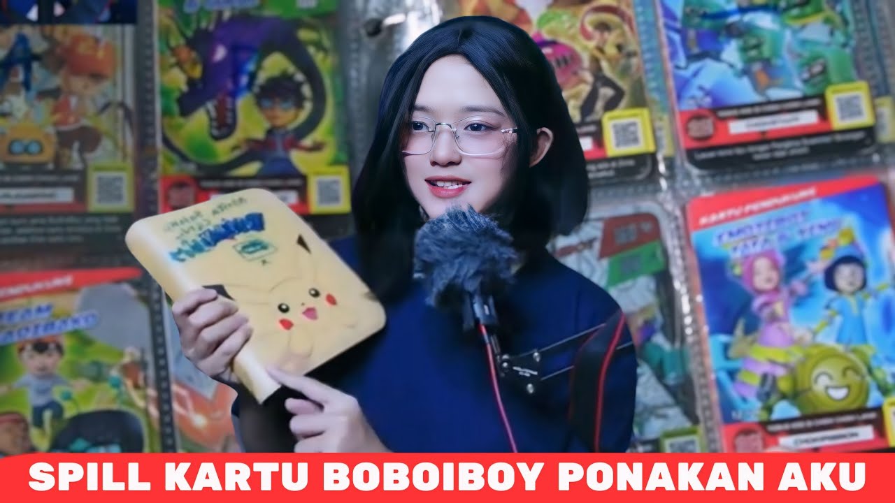 SPILL KOLEKSI KARTU BOBOIBOY CHOKI CHOKI PONAKAN AKU!! Koleksinya udah lengkap? Banyak yang rusak?