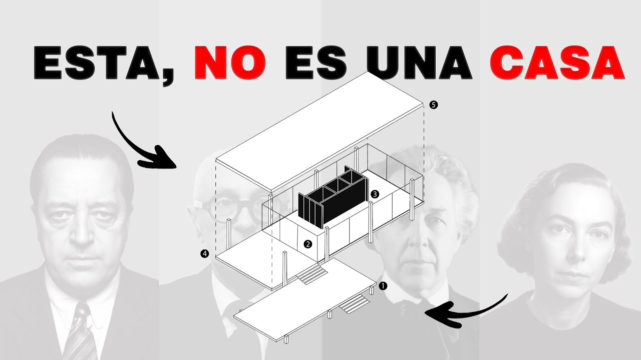 ¿Por qué la Farnsworth NO funciona? Mies vs Edith y el conflicto detrás del diseño