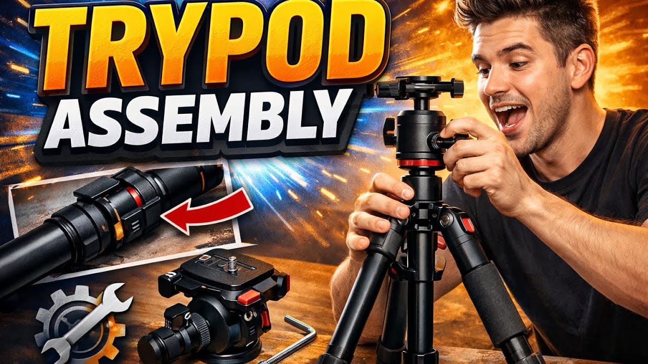 How to fix tripod in Telugu 