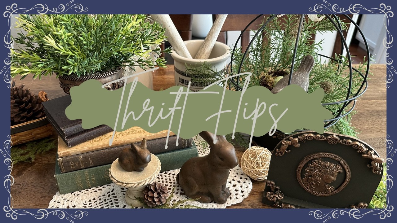 Turning Trash and Thrifted Items Into Home Decor