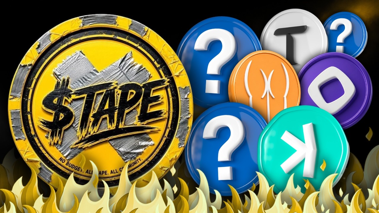 TAPE + Top 7 *BEST* Cryptos To Run 40x This Year
