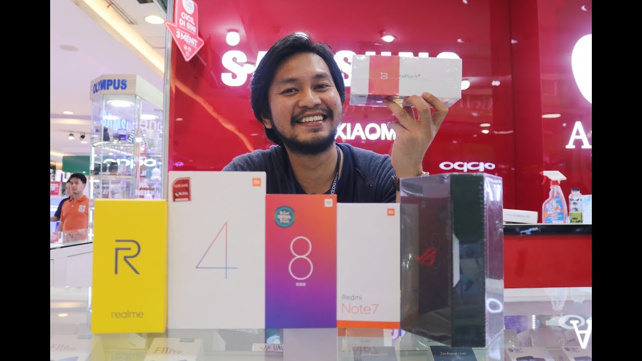 Cek Pasar Offline! Ada Note 7, Realme U1, 8 Lite, ROG Phone, & Pad 4 di TangCity Mall! #MarZoom 9
