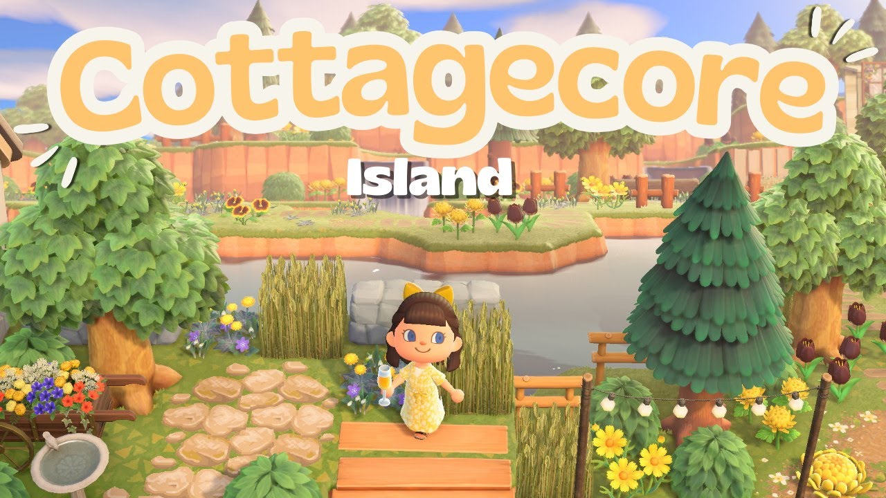 All Bear Cottage Core Island 🐝 | ACNH Island Tour | Animal Crossing
