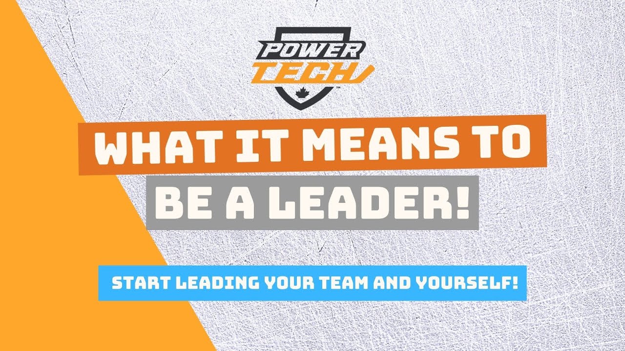 What it means to be a LEADER | How young hockey players can start to lead their team and themselves!