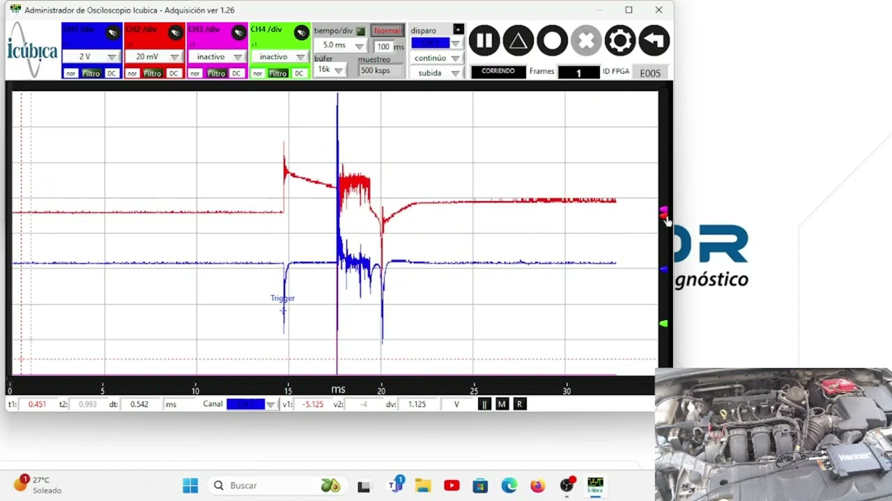 Sesión 23 - Configuración Rápida para evaluar sistema de Ignición, con 