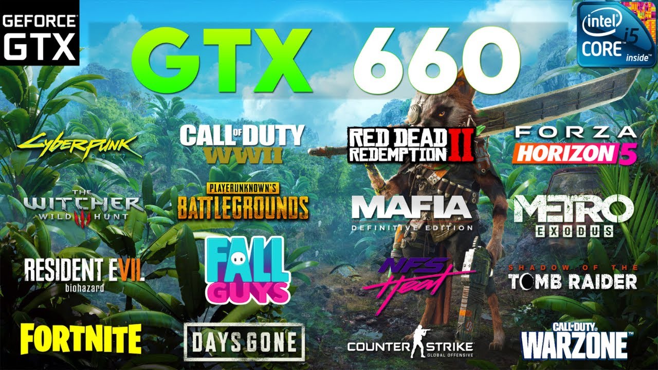 GTX 660 Test In 20 Games In 2022 | i5 4590 + GTX 660 2GB