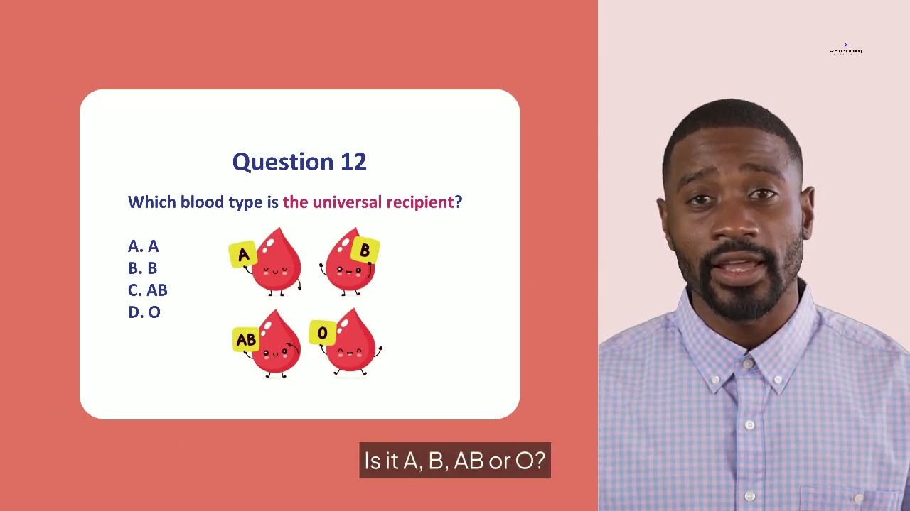 Biology Blood MCQs: WAEC | JAMB | NECO | IGCSE | SAT Exam Prep