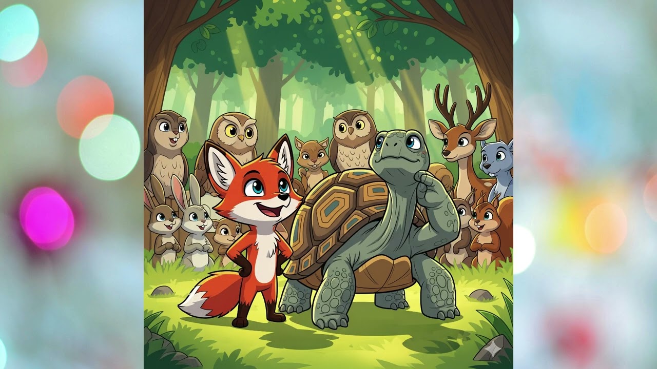 Küçük Tilki ile Dostluk Bahçesi #çocukmasalı #çocukhikayesi #uykumasalı #disney #cartoon #masal