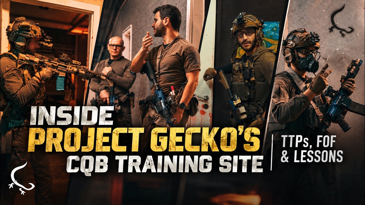 Обзор тренировочной базы CQB от Project Gecko | Тактика, силовые упражнения и разбор уроков