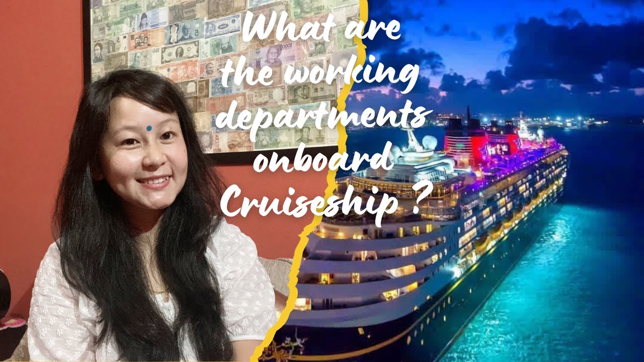What are the departments onboard Cruiseship?? Which position you can apply for?