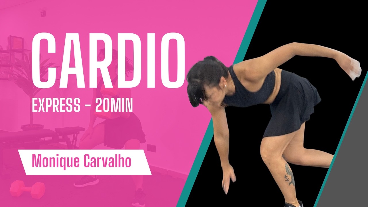 Treino rápido para secar em casa - 20 minutos