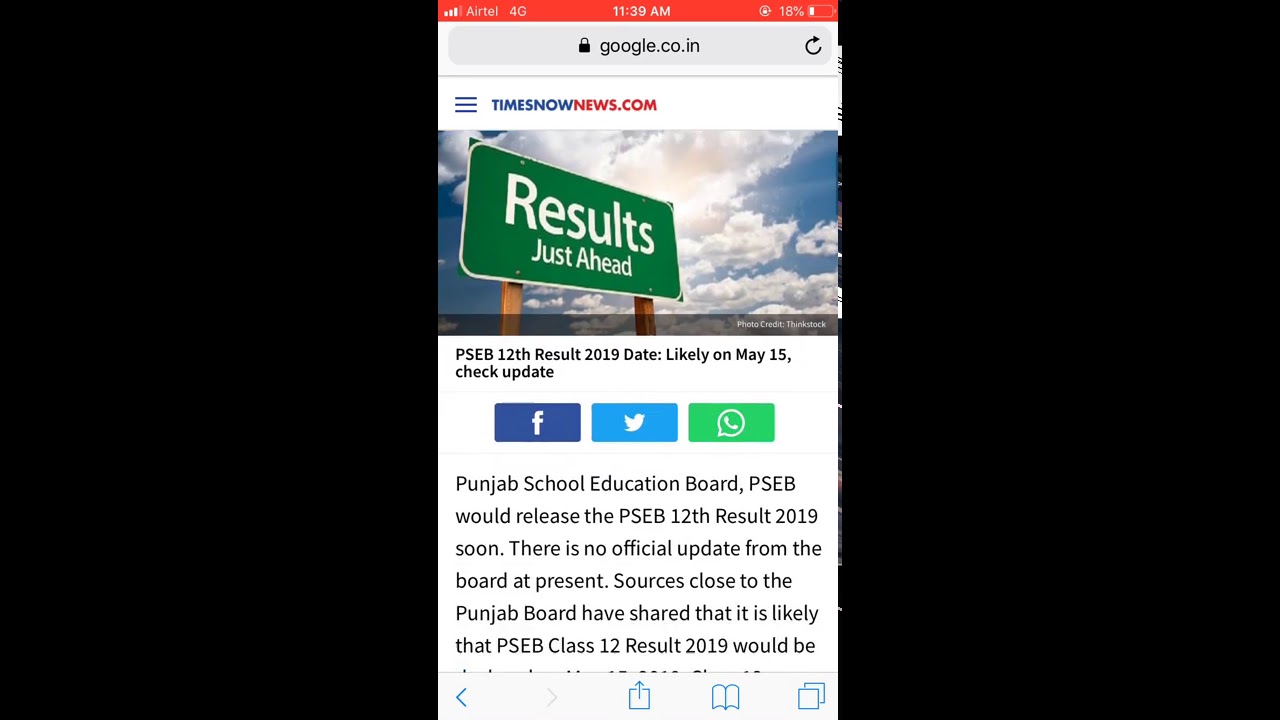 2019 Pseb 12th Result | PUnjab school Education Board | Yograj Verma