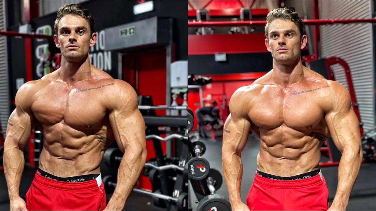 Toby Richards - delts, bis & tris. 1 week out IFBB Classic physique