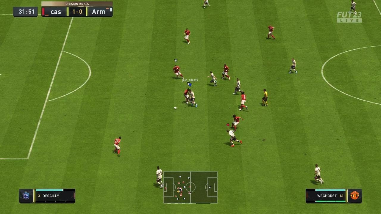 Wout Weighorst goal FUT 23
