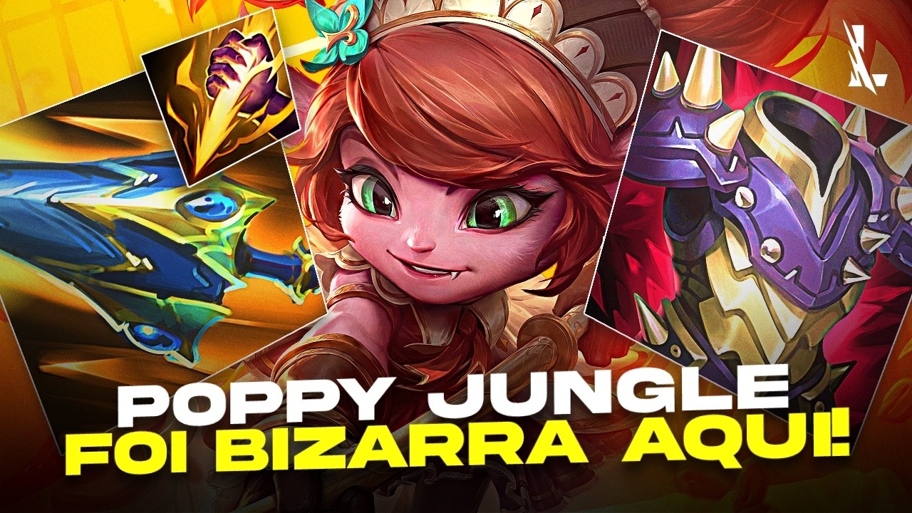 POPPY JUNGLE FOI O PICK PERFEITO NESSE JOGO — E EU PROVO O PORQUÊ! | LoL Wild Rift