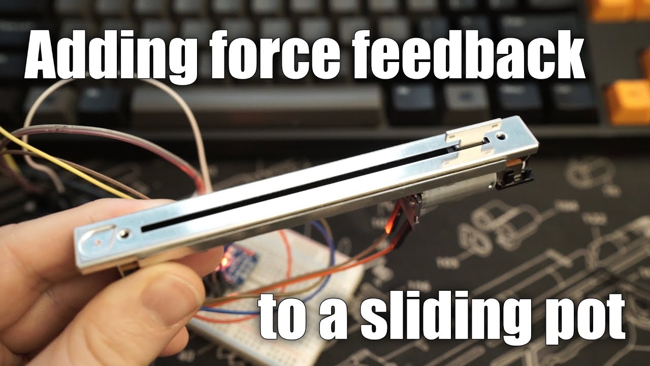 Taking a look at a motorized linear potentiometer