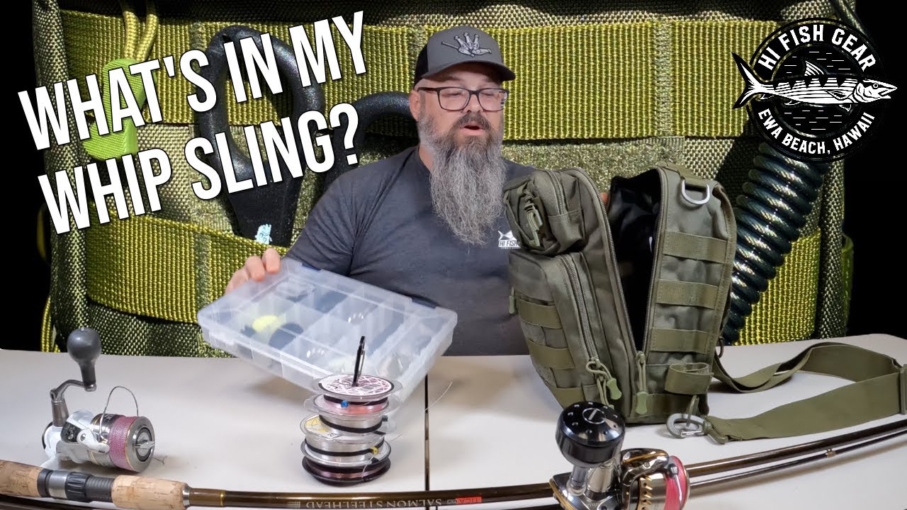What's in my Whip Sling XL Tackle Bag and Why?  Hawaii Fishing Tackle Storage System