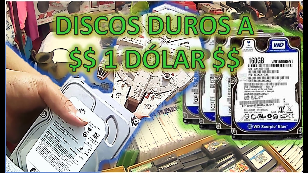 DISCOS DUROS A $$1 DOLAR$$ EN TACORA |  BUSCANDO CONSOLAS EN LA CACHINA DE PERÚ