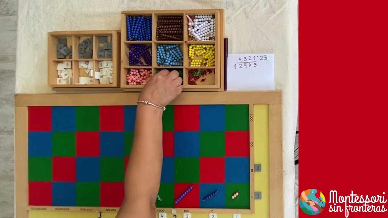 Material Montessori: Tablero de Ajedrez