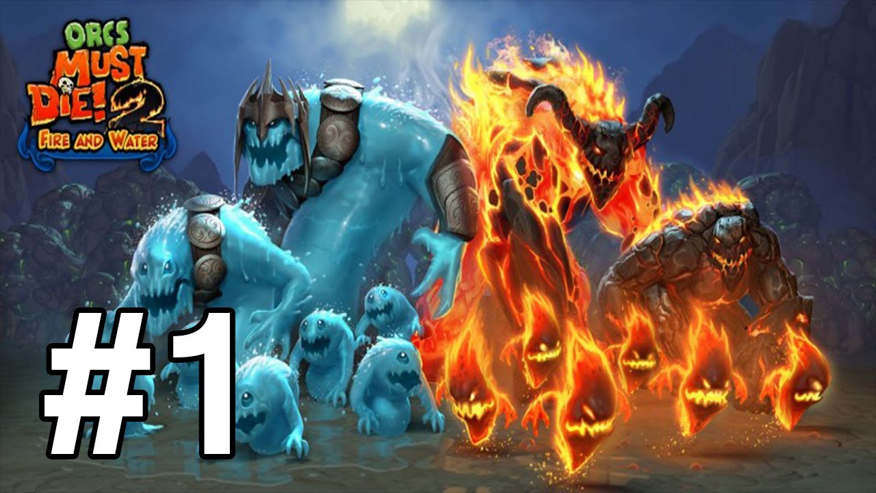 Orcs Must Die! 2 Fire and Water DLC Gameplay w/ LazyCanuckk Part 1 - Traffic Jammed