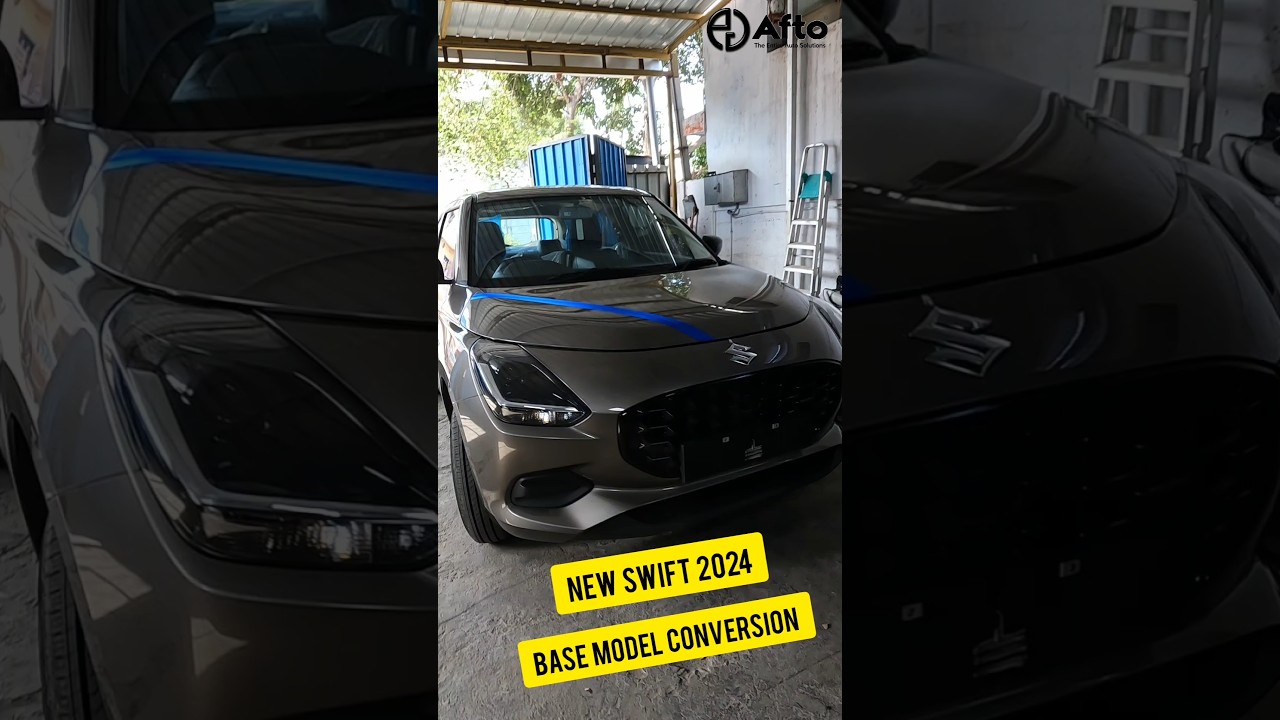 MARUTI SWIFT - 2024 Base Model Conversion #afto #coimbatore #marutiswift #swiftmodification #shorts
