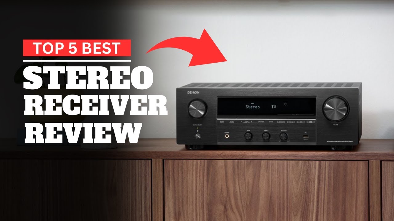 Best Stereo Receiver For 2024 || Top 5 Stereo Receiver Reviews