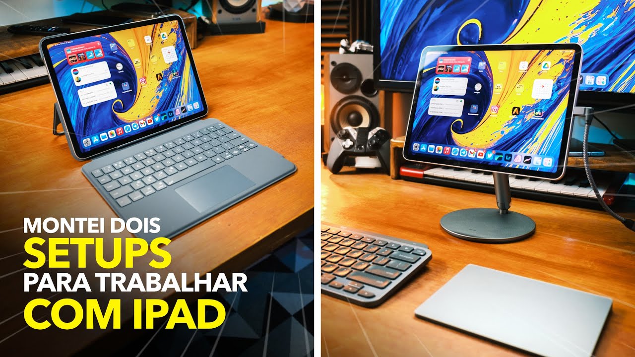 🔥 SETUP PRA TRABALHAR COM IPAD - ACESSÓRIOS BENKS