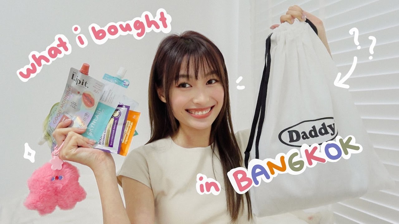 what I bought in BANGKOK 🇹🇭💗 / SPEISHI
