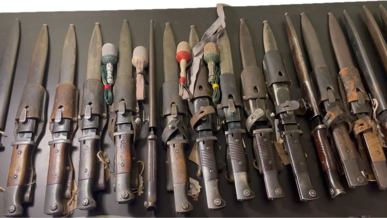ШТЫКИ К98. ЦЕНЫ И ТИПЫ. K98 BAYONETS. PRICES AND TYPES.