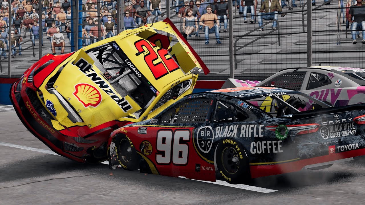 NASCAR Crashes 26 - Toyota Camry | BeamNG Drive