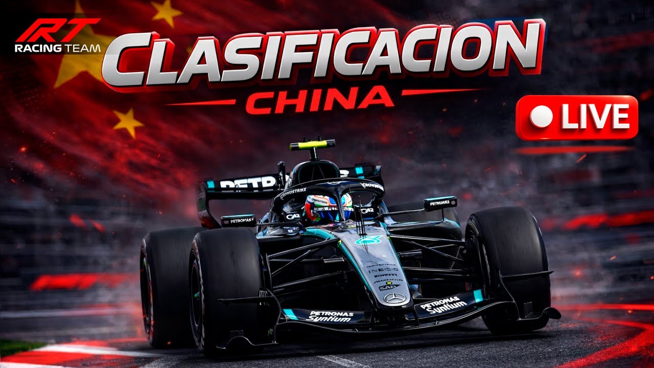 🎙️ F1 EN VIVO | CLASIFICACIÓN GP CHINA | Formato Radio ✔️