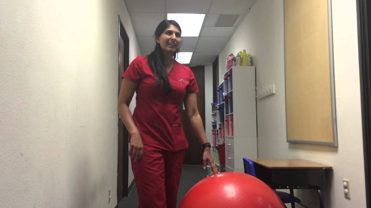 How To Use An Exercise Ball To Provide Deep Pressure