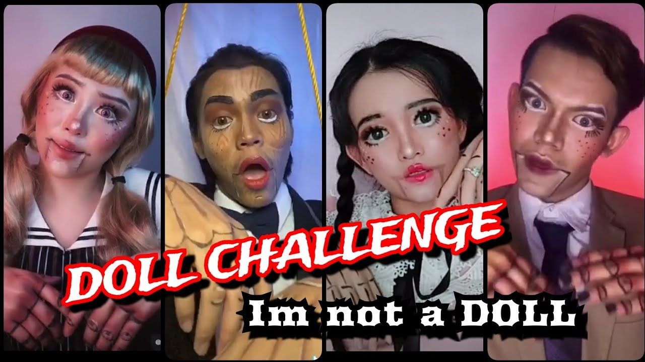 IM NOT A DOLL | EGO Challenge | Doll Challenge | Cursed doll | TIKTOK Transformation | viral