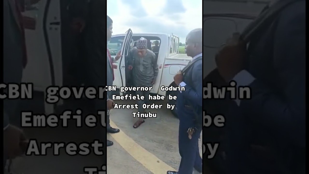 Central Bank Of Nigeria Governor, Godwin Emefiele Has been arrested by Department Of State Services