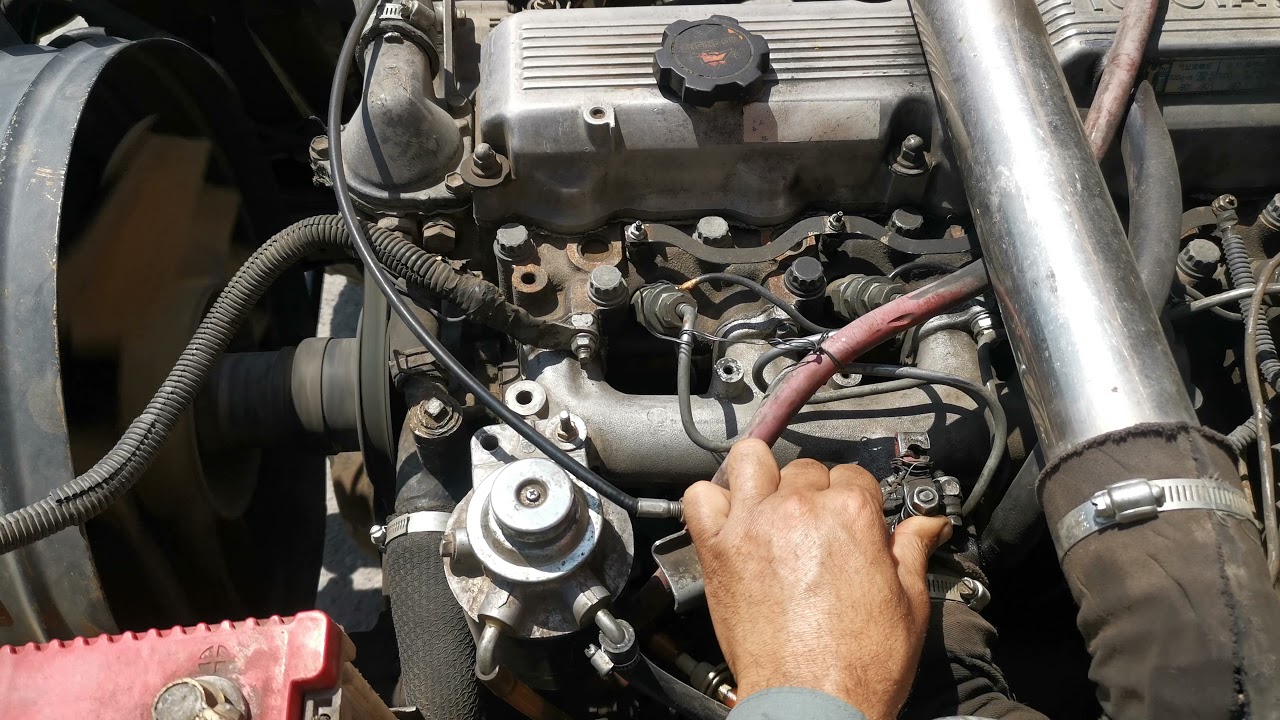Toyota 3b new model diesel engine