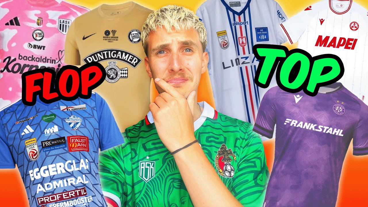 SO VIEL WERBUNG 💀 ÖSTERREICH TRIKOT RANKING 🇦🇹