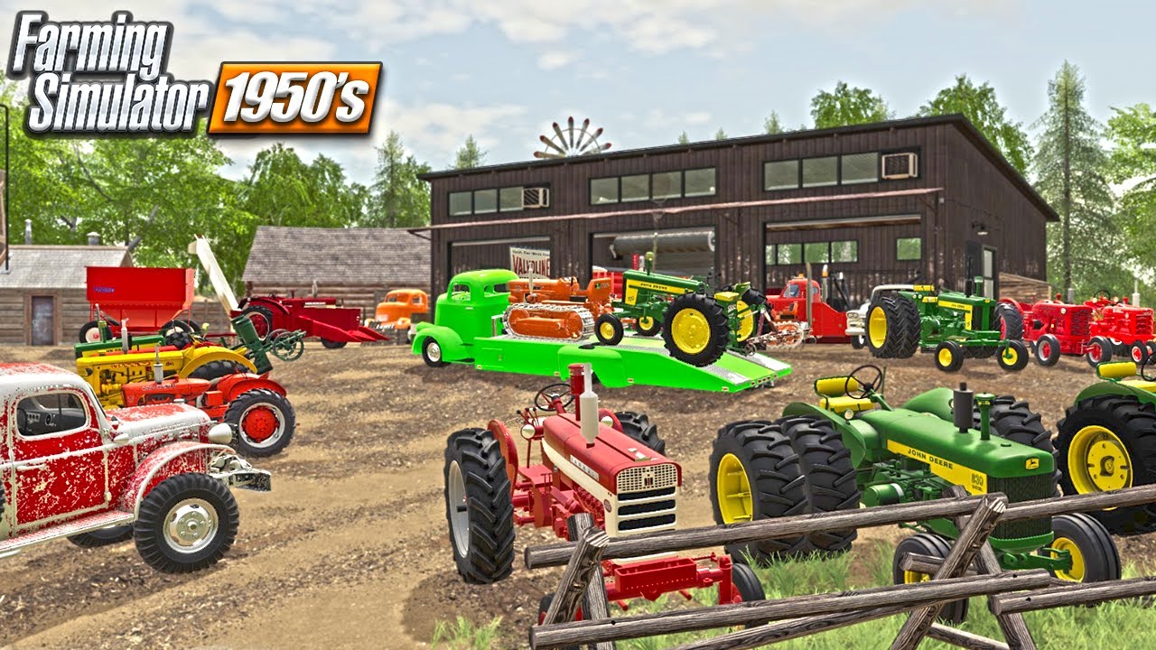 1950's TRACTOR SHOPPING | SPEND WAY TOO MUCH! (ROLEPLAY) FS19