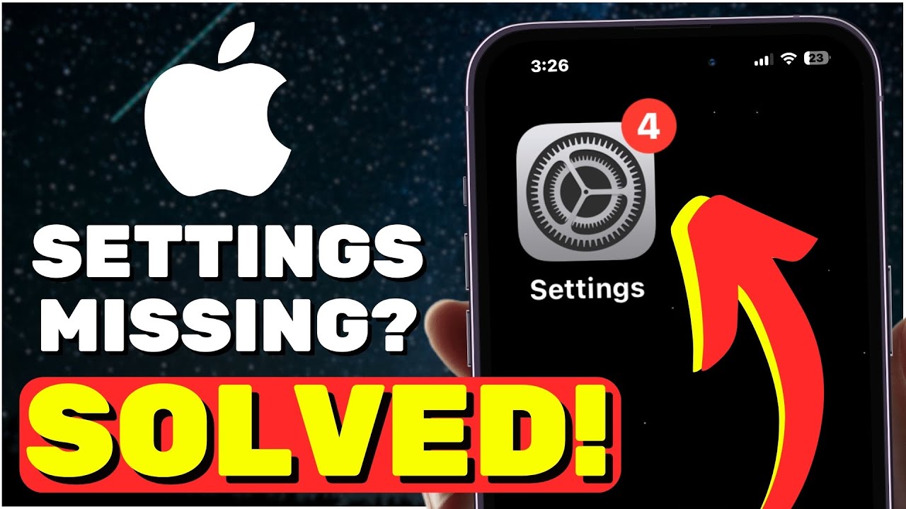 Как вернуть пропавший значок настроек на iPhone (ЛЕГКО!)